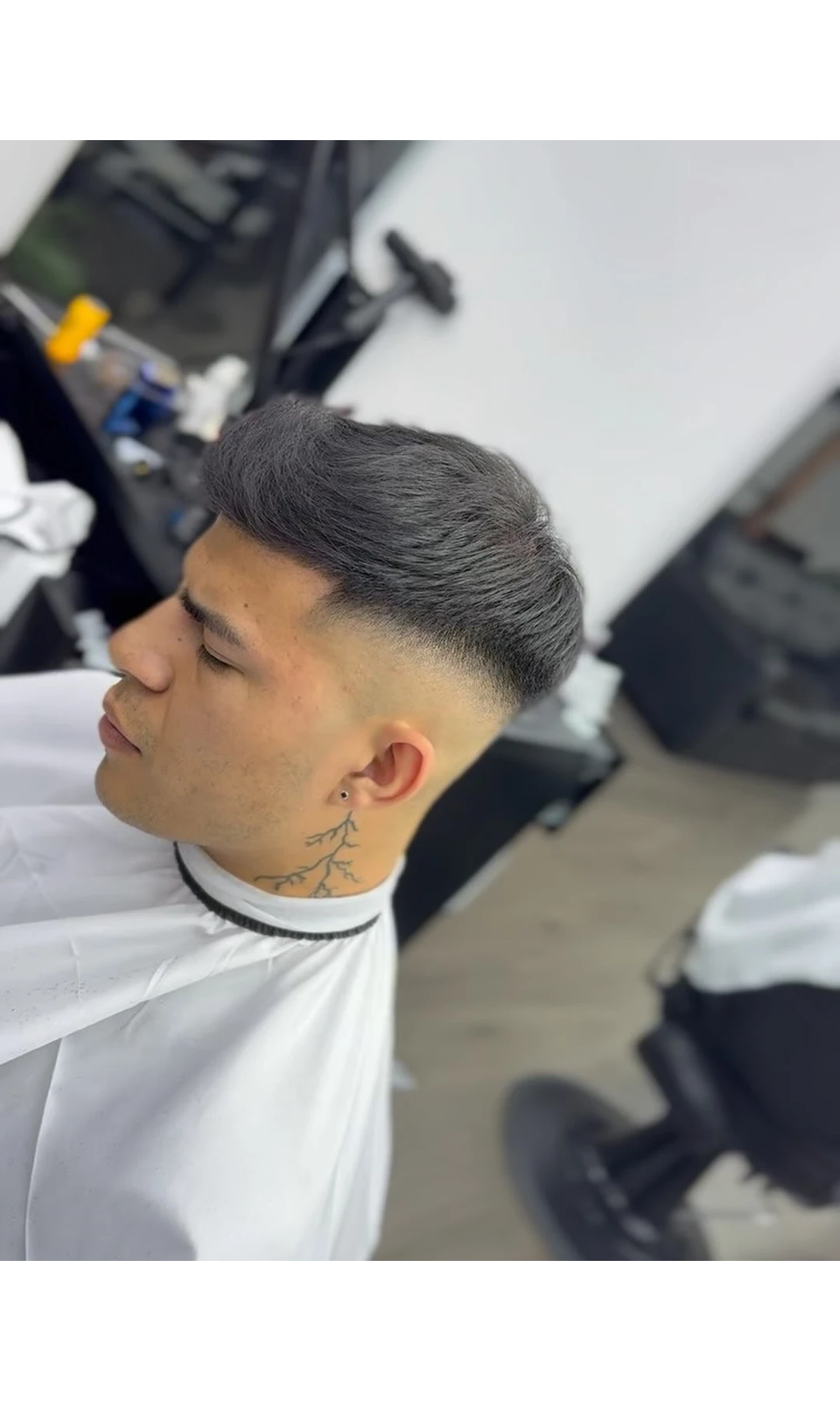Fade clásico y cejas